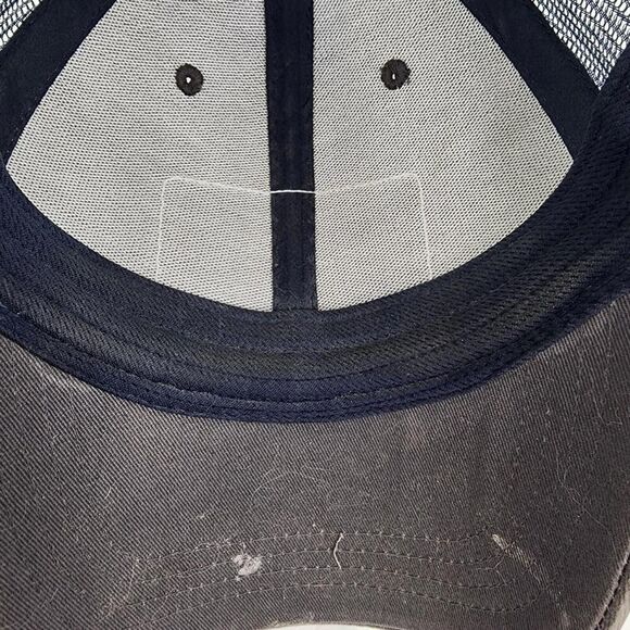 Kuhl Trucker Mesh Adult Adjustable Snapback Logo Hat Blue - Picture 10 of 10